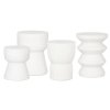 Large ML 462001 462003 Motto 462007 Zig Zag 462005 Fluted stools white 1