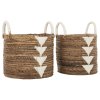 Large ML 842901 Lima basket set of 2 White 2