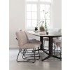 Large ML 750052 Zola side chair Sand SO 251527 Soho dining table rectangular 260 Mortex sf1 DTP