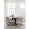 Large SO 251527 Soho dining table 260 Mortex ML 750052 Zola side chair Sand sf1 DTP