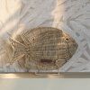 Dekorácia Rustic Rattan Isola Fish Statue