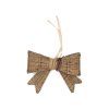 Špička na stromček Rustic Rattan Jacky Bow Tree Topper