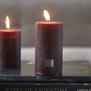 Svíčka Rustic burgundy 7x13