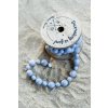Dekorační šňůrka Decoration Beads blue