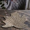 Prostírání Rustic Rattan Maple Leaf