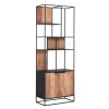 Knihovna Bookrack 2 doors, Cosmo TV Wall