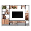 Knihovna Bookrack 2 doors, Cosmo TV Wall