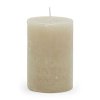 Svíčka Pillar Rustic white 7x10