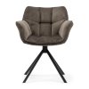 Jídelní židle Carnaby Swivel, Anthracite