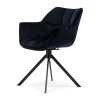Jídelní židle Carnaby Swivel, Indigo