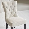 Jídelní židle Balmoral, Bouclé, White Sand