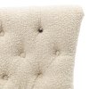 Stolička Balmoral, Bouclé, White Sand