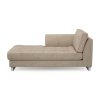 West Houston Chaise Longue Left, Washed Cotton