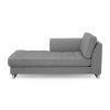 West Houston Chaise Longue Left, Washed Cotton