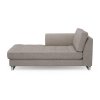 West Houston Chaise Longue Left, Washed Cotton