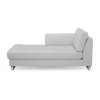 West Houston Chaise Longue Left, Washed Cotton