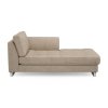 West Houston Chaise Longue Right, Washed Cotton