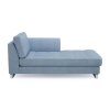 West Houston Chaise Longue Right, Washed Cotton