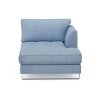 West Houston Chaise Longue Right, Washed Cotton