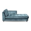 West Houston Chaise Longue Right, Velvet