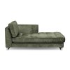 West Houston Chaise Longue Right, Velvet