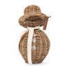 Snehuliak Rustic Rattan Snowman