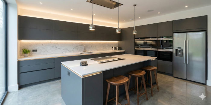 Rekonštrukcia kuchyne: čo so starou elektroinštaláciou a ako ju urobiť bezpečne