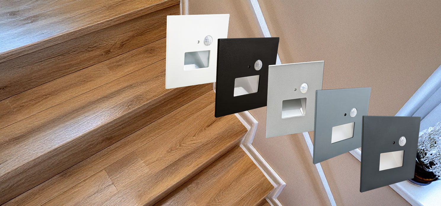 JACK PIR CCT LED schodiskové a chodbové svietidlá s pohybovým a súmrakovým snímačom