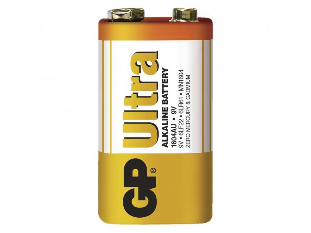 Alkalická batéria GP Ultra 6LF22 (9V) - B1950