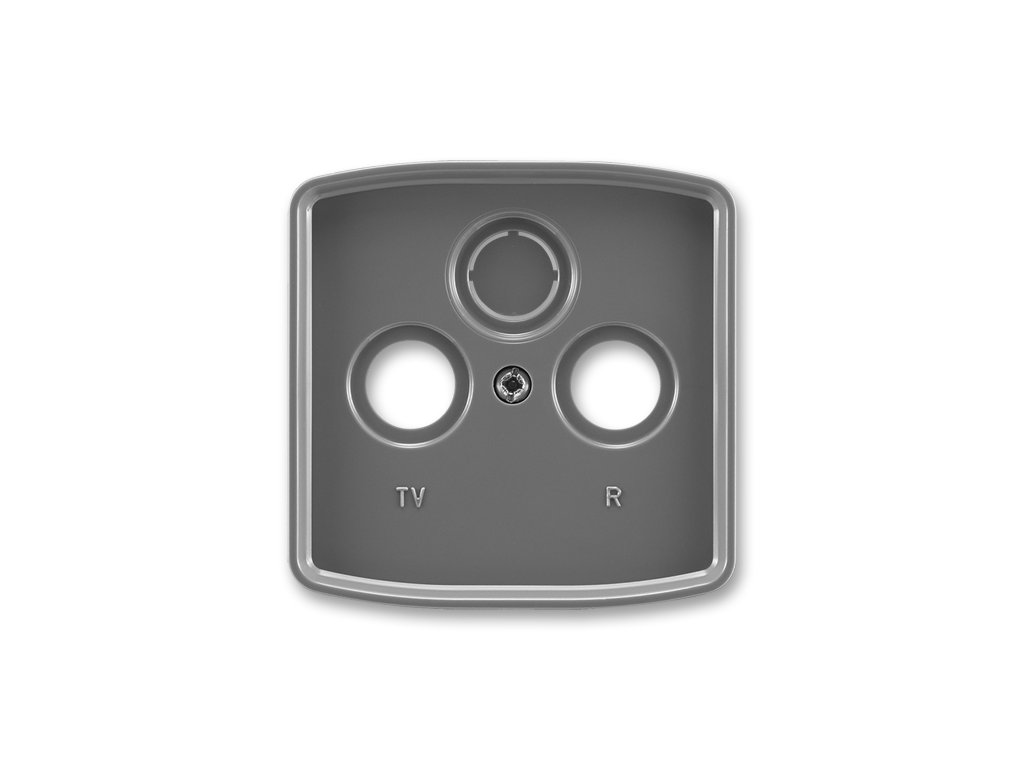 Tango - 5011A-A00300 S2 - Kryt zásuvky TV+R+SAT; dymová šedá