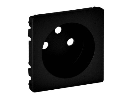 Čierna matná krytka zásuvky Legrand Valena Life 756302 náhradný diel
