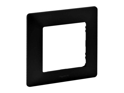 Čierny matný rámik Legrand Valena Life 754251 1-násobný