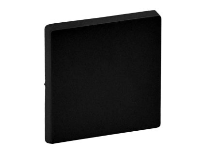 Čierna matná krytka spínača Legrand Valena Life 756002 jednopáčková