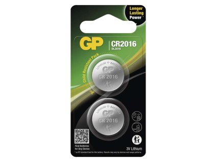 Lítiová gombíková batéria GP CR2016 - B15163