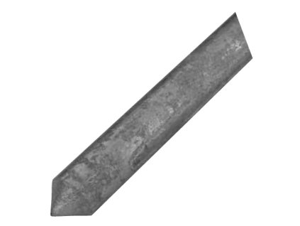 Uzemňovacia tyč - ZT 1,5 m - 1500mm/pr.25mm - Fe/Zn - 5,78kg