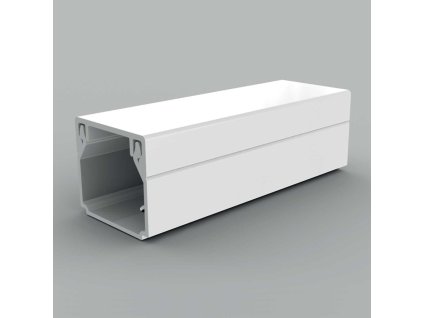Biela elektroinštalačná lišta KOPOS LH 60X40 HD s dvojitým zámkom