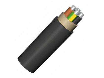 Kábel AYKY-J  4x16 RE - 0,6/1,0kV - PVC - cca 0,57 kg/m