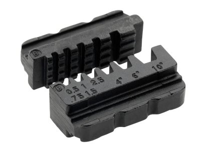 Náhradné lisovacie čeľuste CIMCO 106012 pre systém Click 'n' Crimp na káblové dutinky 0,5-