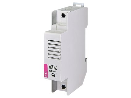 Modulárny zvonček ETI ZE 230V na DIN lištu do rozvádzača