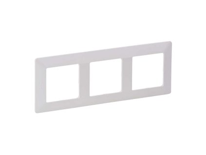 Trojnásobný rámček Legrand Valena Life biely pre vypínače a zásuvky