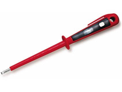 Fázová skúšačka CIMCO 111290 EURO s bezpečnostným nákružkom a dĺžkou 190 mm