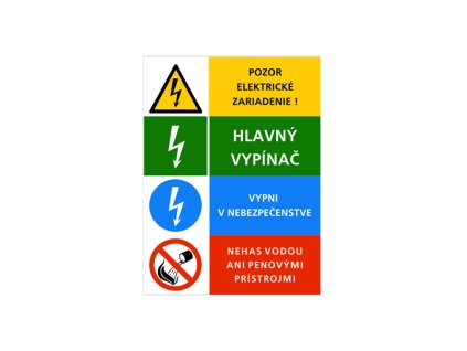 Samolepka Štvorkombinácia s rozmerom 60x80