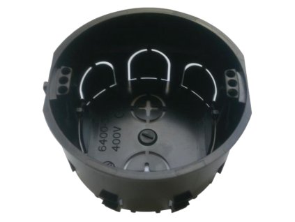 Bezhalogénová prístrojová škatuľa SEZ 6400-301 pod omietku s 3 otvormi