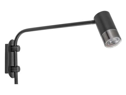 Nástenné svietidlo Zircon 5072 GU10 1X MAX 5 - matná čierna