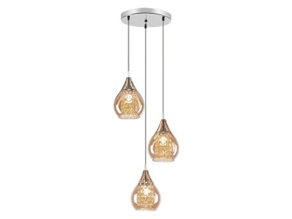 Závesné svietidlo Cassandra 6659 - G9 3x MAX 40 - chrómová