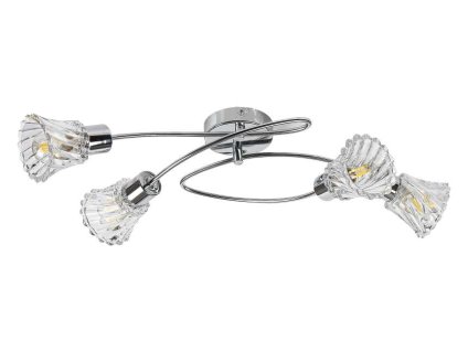 Stropné svietidlo Hestia 5302 - E14 4x MAX 40 - chrómová