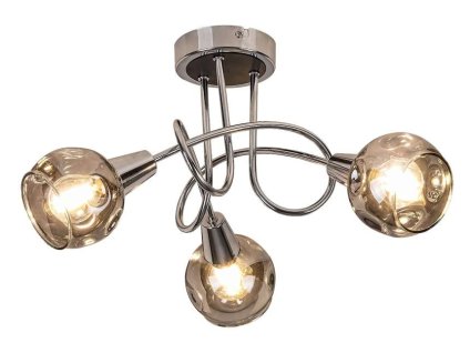 Stropné svietidlo Tamara 5348 - E14 3x MAX 40 - chrómová