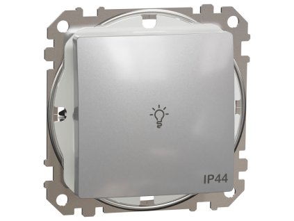 SEDNA Design - SDD213132 - Tlačidlo 1/0 "svetlo" IP44 - Aluminium