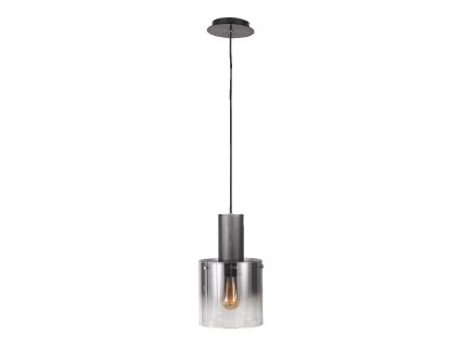 LUXERA 64415 MOXIE 1xE27/60W,BLACK/SMOKY, PENDANT