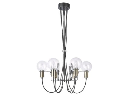 LUXERA 64400 ABRAZO 6xE14/40W,ABS/CLEAR